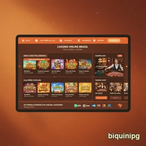 Ilustração de Aproveite o app móvel da biquinipg para jogos seguros