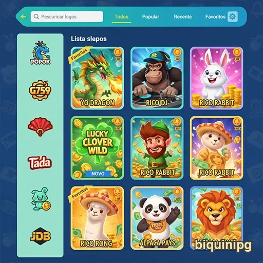 Ilustração de Explore os jogos online no biquinipg com segurança e diversão